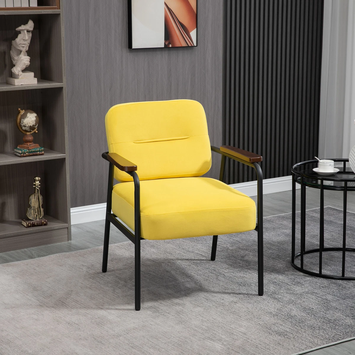 Homcom accent chair sales