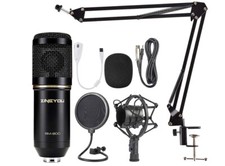 Zingyou Condenser Microphone Bundle, Bm-800 Mic Set For Studio Recording