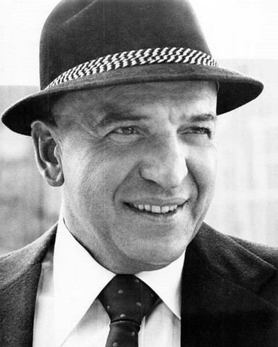 Telly Savalas in his classic black hat 