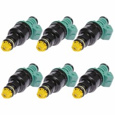 6× Fuel Injectors For 323i 325i 525i E34 E39...
