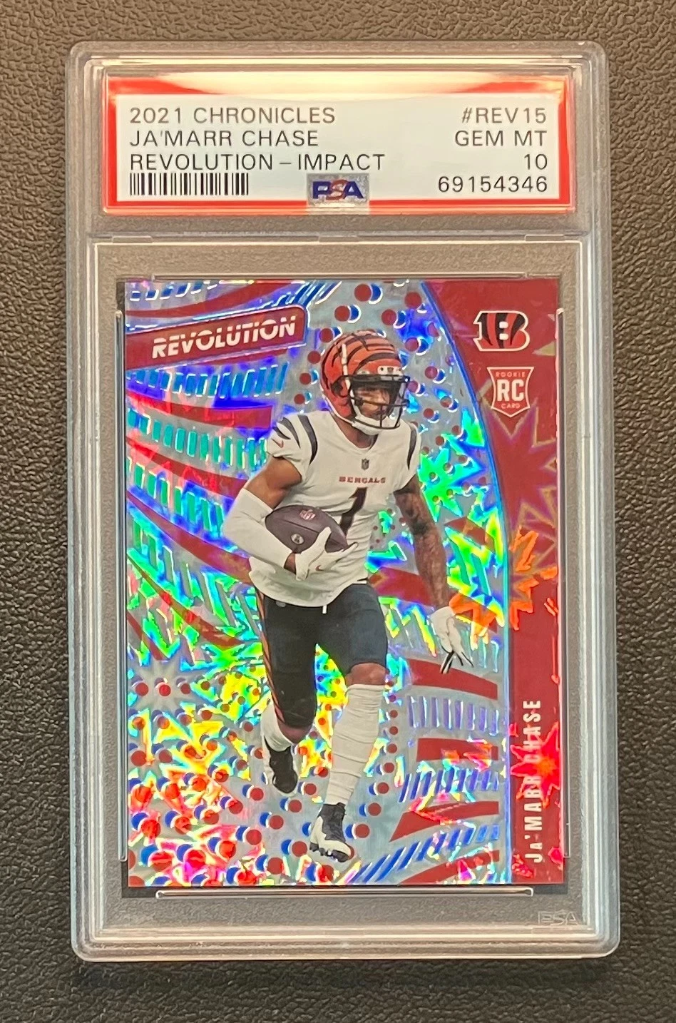 JaMarr Chase Panini Chronicles Revolution #REV15 Impact