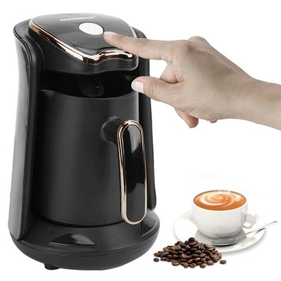 Electric Turkish Greek Coffee Pot 600W Mocca Maker with Ergonomic Handle Ibrik