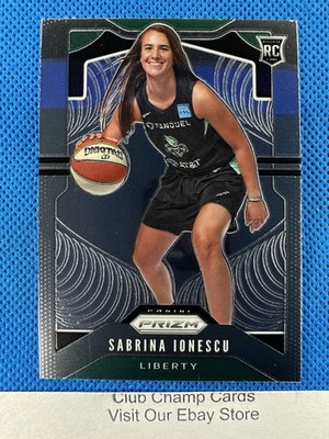 2020 #89 Sabrina Ionescu Panini Prizm WNBA Basketball Base Card RC Liberty