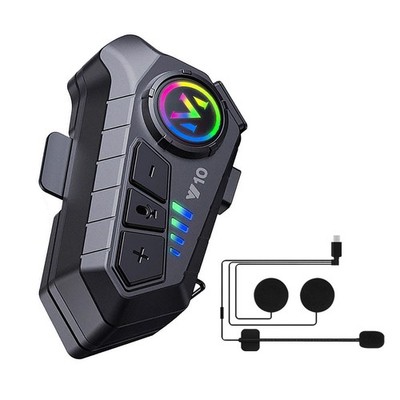 For Motorcycle Helmet HiFi Bluetooth 5.3 Bilateral Stereo Wireless Headphone