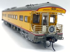 HO SCALE BROADWAY LIMITED 9013 UP BUSINESS CAR W/ BIG BOY TOUR DRUM HEAD