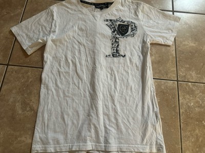 Philipp Plein M Graphic Logo Tag Basic Tee Tshirt White Fun Design