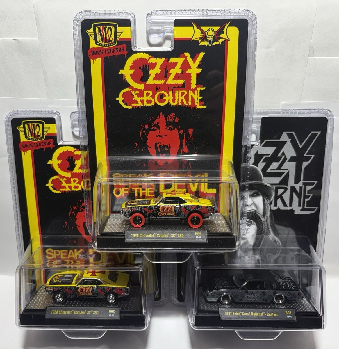 M2 Machines Rock Legends OZZY OSBOURNE GRAND NATIONAL 1968 CAMARO