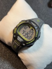 Timex Ironman WR100M 30 Lap Gray Digital Women  s Watch 33mm,Untested