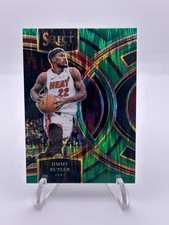 2023-24 Panini Select - Premier Level Jimmy Butler #161 Green Shock Prizm