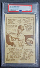 1977 BOB PARKER #34 MICKEY MANTLE Hall of Fame PSA 7 Yankees Low Pop