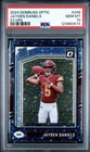 2024 Panini Donruss Optic - Rated Rookie Jayden Daniels #248 Stars Prizm (RC)