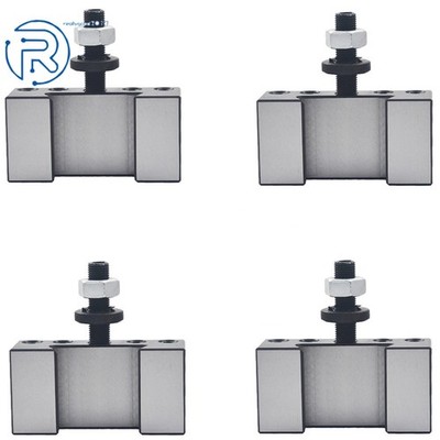 4× AXA 2# 250-102 Quick Change Tool Post Boring Turning Holder For Lathe 6-12''