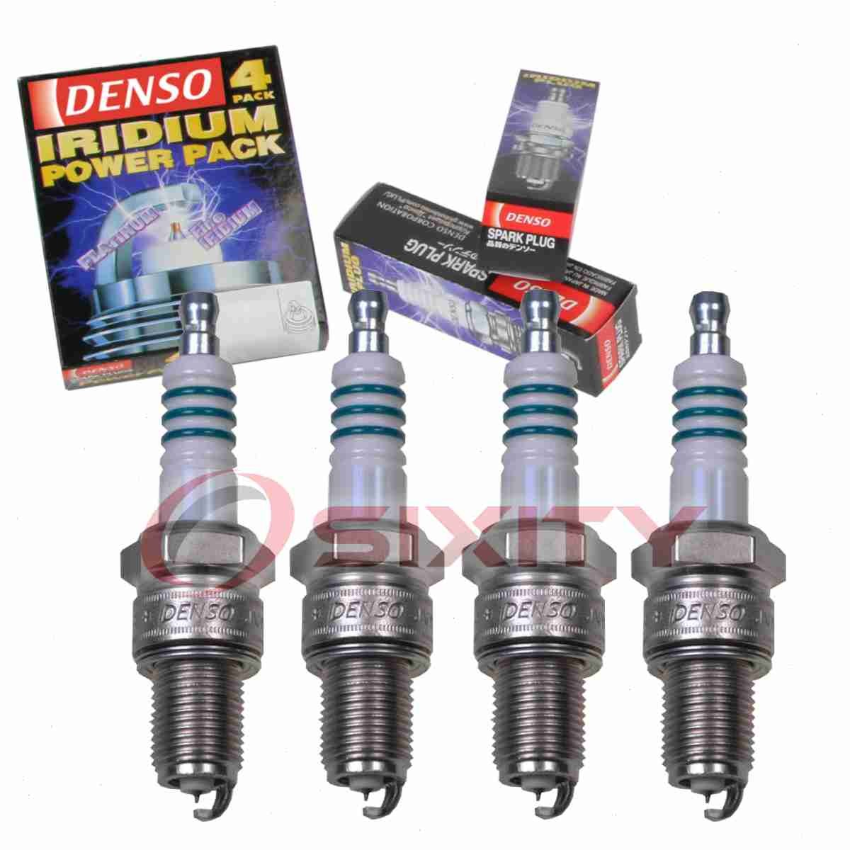 4 pc Denso Iridium Power Spark Plugs for 1970-1976 Porsche 914 1.7L 1.8L zj