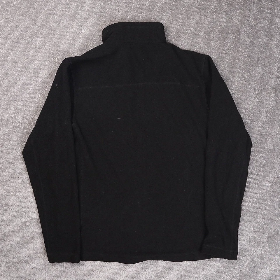 Chaqueta Patagonia Micro D polar mediana negra manga larga cremallera completa Foto 2 de 4