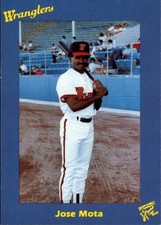 1989 Rock's Dugout Wichita Wranglers #7 Jose Mota