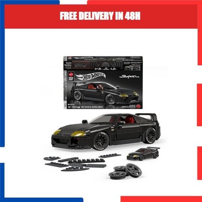 Mattel Hot Wheels Toyota Supra MKIV Bauset 824 Teile ab 10 Jahren