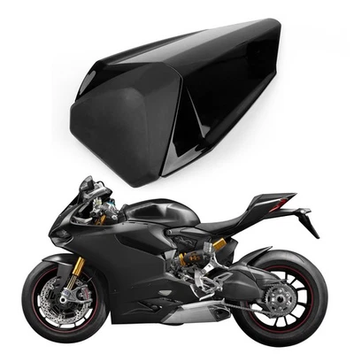 Capot de siège arrière pour Ducati 899 1199 Panigal 2012-2015 BLACK EF03 - Photo 1/3