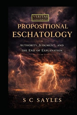 Propositional Eschatology: Authority, Judgment, and the End of .