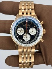 2024 Breitling Navitimer B01 Chrono 43mm Rose Gold RB0138211B1R1