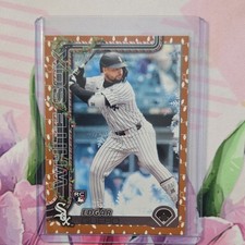 Topps 2025 Holiday Rookie Insert Edgar Quero White Sox Baseball Card #H37