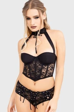 KILLSTAR Panty Black Death Petal