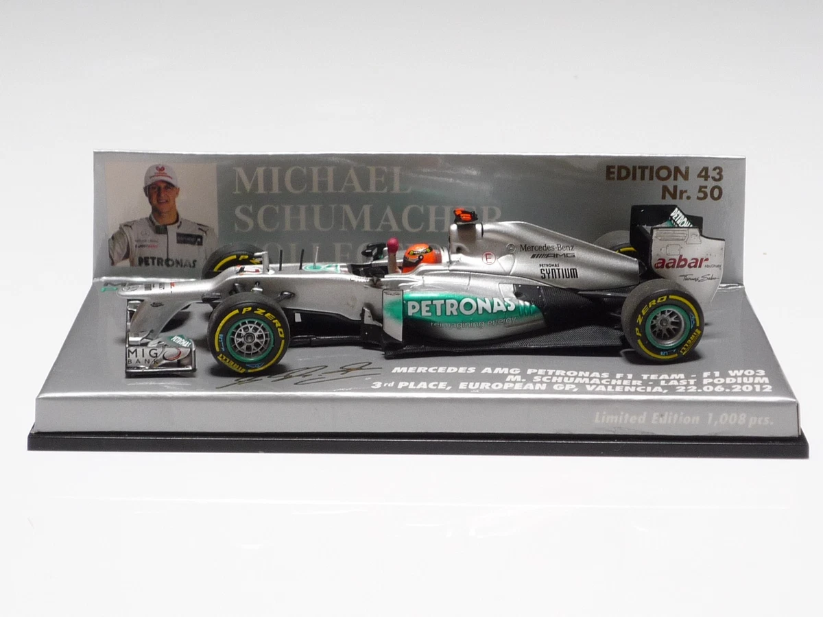 MINICHAMPS Michael Schumacher 1:43 Diecast Formula 1 Cars for sale