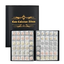 Album per Monete Porta Monete da Collezione 480 Pezzi Raccoglitore Monete 2 Euro