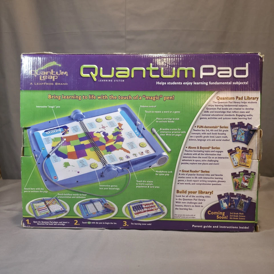Leap Frog 30025 School House Quantum Pad Learning System *NEW/OPEN BOX* - Image 2 of 4