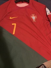 Soccer Jersey Match Nike Portugal Ronaldo Qatar 2022