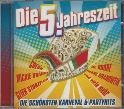 Die 5. Jahreszeit CD, Karneval & Partyhits, Tim Toupet, Mickie Krause, Colör u.a
