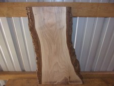 1 PC RUSTIC WALNUT SLAB AIR DRIED LUMBER WOOD 3/4" THICK BOARD C51C LIVE EDGE