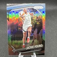 Panini 2023 Prizm WNBA Jackie Young Las Vegas Aces Prizm #23