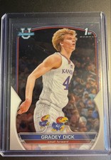 2022-23 Bowman University Chrome - Gradey Dick #41 Refractor (RC)