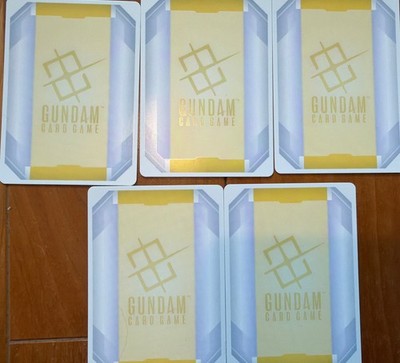 Gundam Card Game EX Base 5 Card Complete Set Unicorn Aerial | eBay