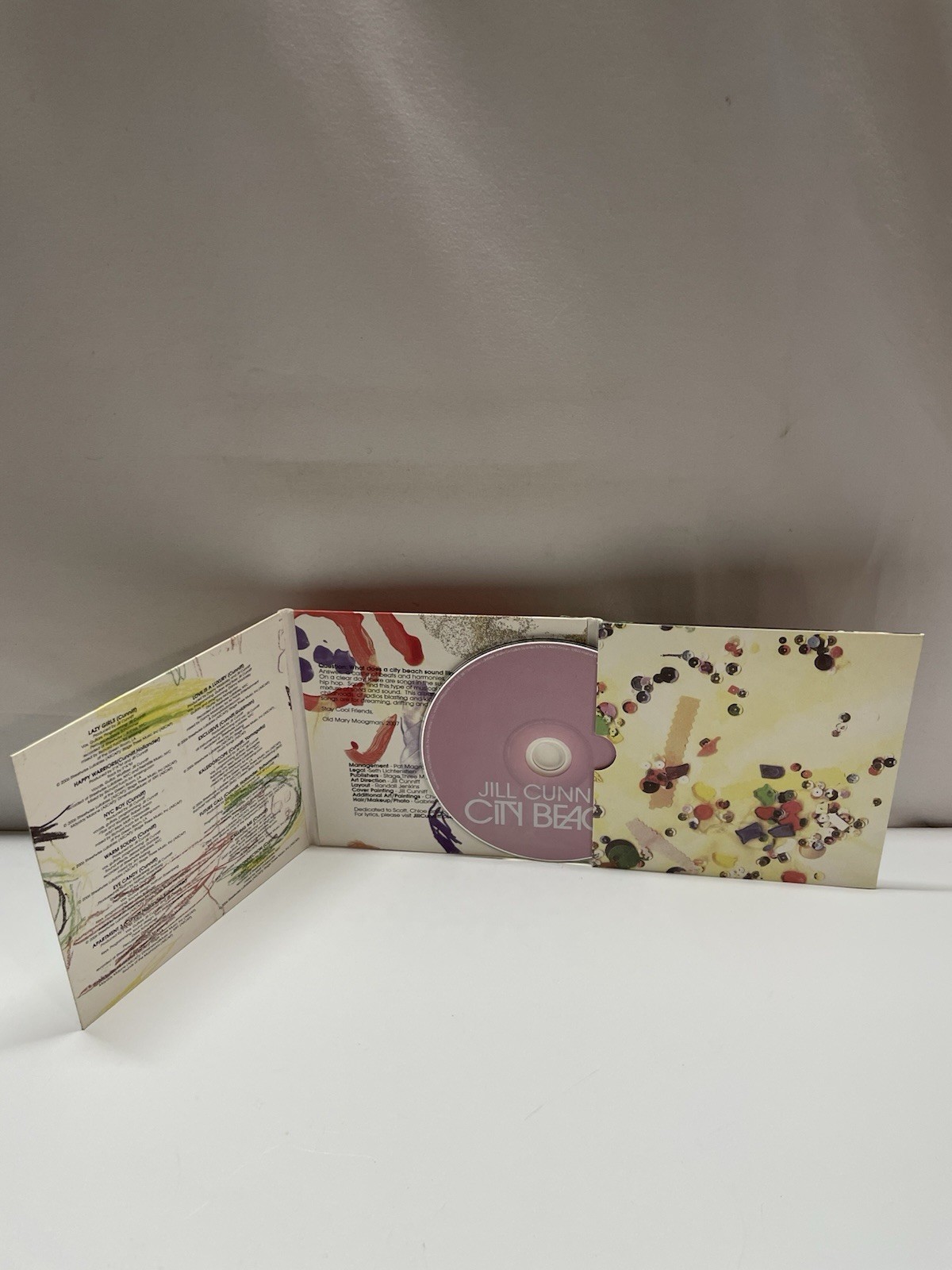 CUNNIFF JILL: CITY BEACH - CD Cardboard Sleeve  - TESTED