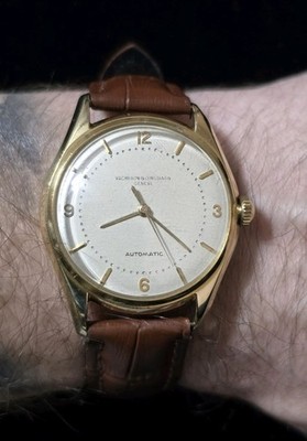 VACHERON & CONSTATNTIN GENEVE 18K CALATRAVA MENS WATCH Ref 477/1 EXTREMELY RARE!