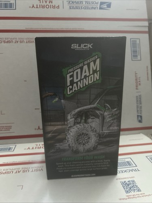 #ad Slick Brand Pressure Washer Foam Cannon Car Wash Detail Heavy Duty Foam Gun New $15.00