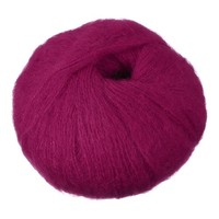 Weiches Mohairgarn FüR HäKeln & Stricken, Weinrot