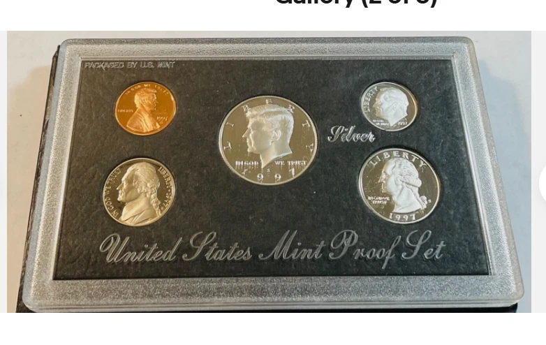 1997-S   SILVER PROOF SET - Image 2 of 3