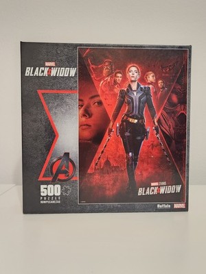 Buffalo Games Marvel Puzzle Black Widow #03350 (500 Pieces) New Sealed