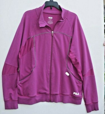 pink athletic jacket