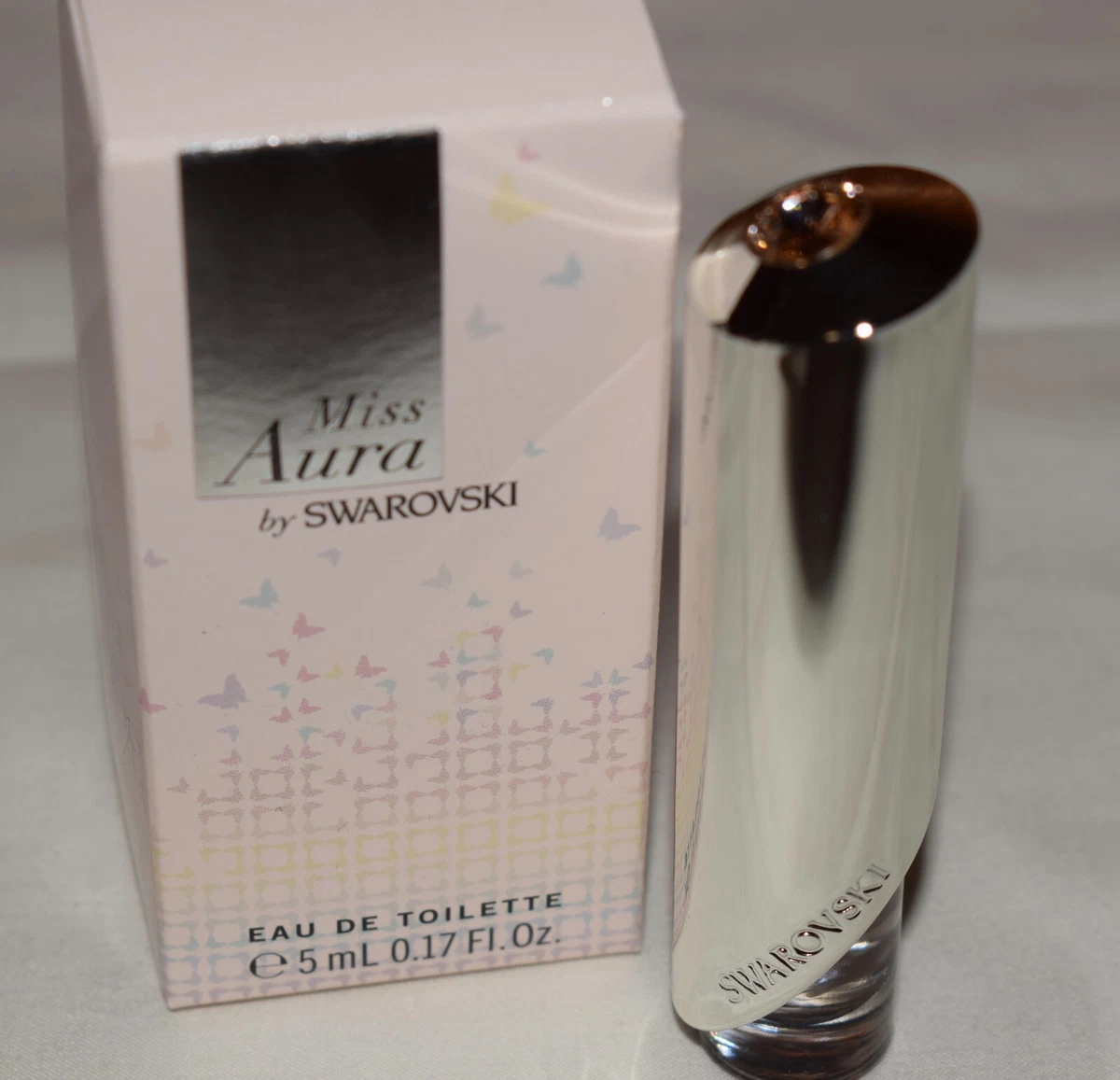 Miss Aura by Swarovski Eau De Toilette Travel Mini Perfume 0.17 fl