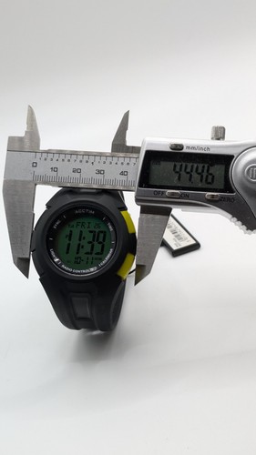 Orologio da polso digitale Acctim guscio in plastica con etichette per ricambi/riparazioni 44,46mm - Foto 18 di 18
