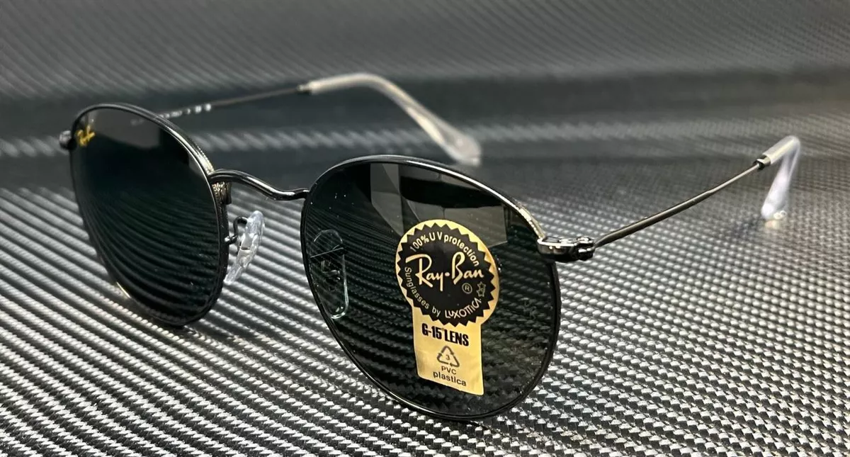 spørge fattigdom Alligevel RAY BAN RB3447 919931 Black Green G-15 Round Men's 53 mm Sunglasses | eBay spørge fattigdom Alligevel RAY BAN RB3447 919931 Black Green G-15 Round Men's 53 mm Sunglasses | eBay