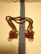 Art Deco 1930's Jewelry Antique Pat. #AT180112. Hair Holder Upper. Read Discript