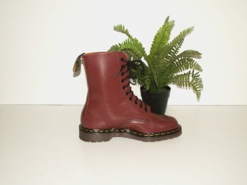 Dr. Martens 1490 Cherry Red Boots 10 Ösen Made in England UK 7 EU 41 US 8 880 - Bild 8 von 10