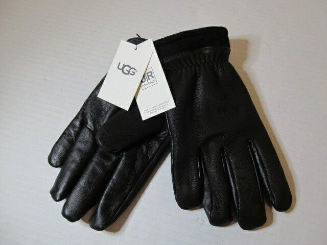men's leather gloves touch screen