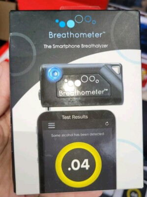 Breathometer Breathalyzer - Alcohol Analyzer Lot Of 3 New Sealed 