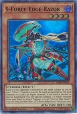 Yugioh! S-Force Edge Razor - LIOV-EN015 - Super Rare - 1st Edition Near Mint, En