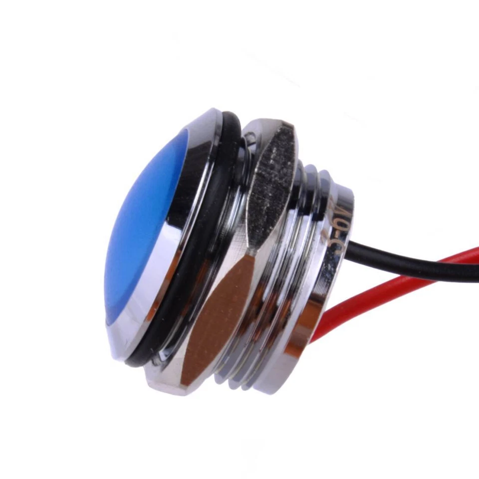 Luz indicadora LED piloto apta para Yamaha RT1 TY250 DT1 CT2 DT3 CT1 1969-76 conjunto Foto 3 de 3